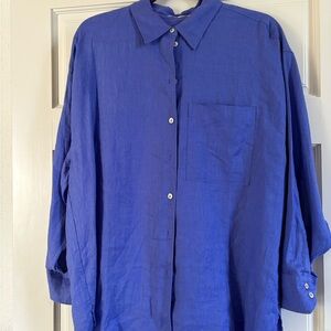 OYSHO Casual Linen Women’s Shirt